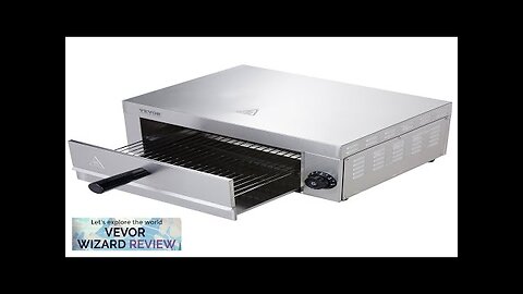 VEVOR Electric Countertop Pizza Oven 12-inch 1500W Commercial Pizza Oven with 0-60 Review