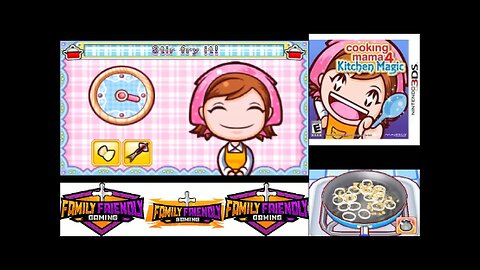 Cooking Mama 4 Kitchen Magic Squid Ink Spaghetti