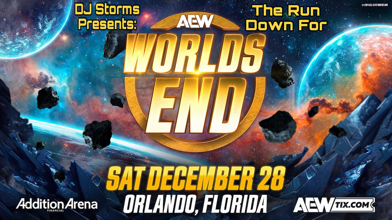 The Run Down for AEW Worlds End 2024