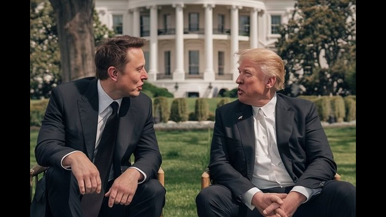 ELON MUSK IS TESTING TRUMP AND TRUMPS ACTING SCARED OF HIM