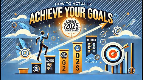 How To Actually Achieve Your Goals in 2025 - Goal Setting Tips