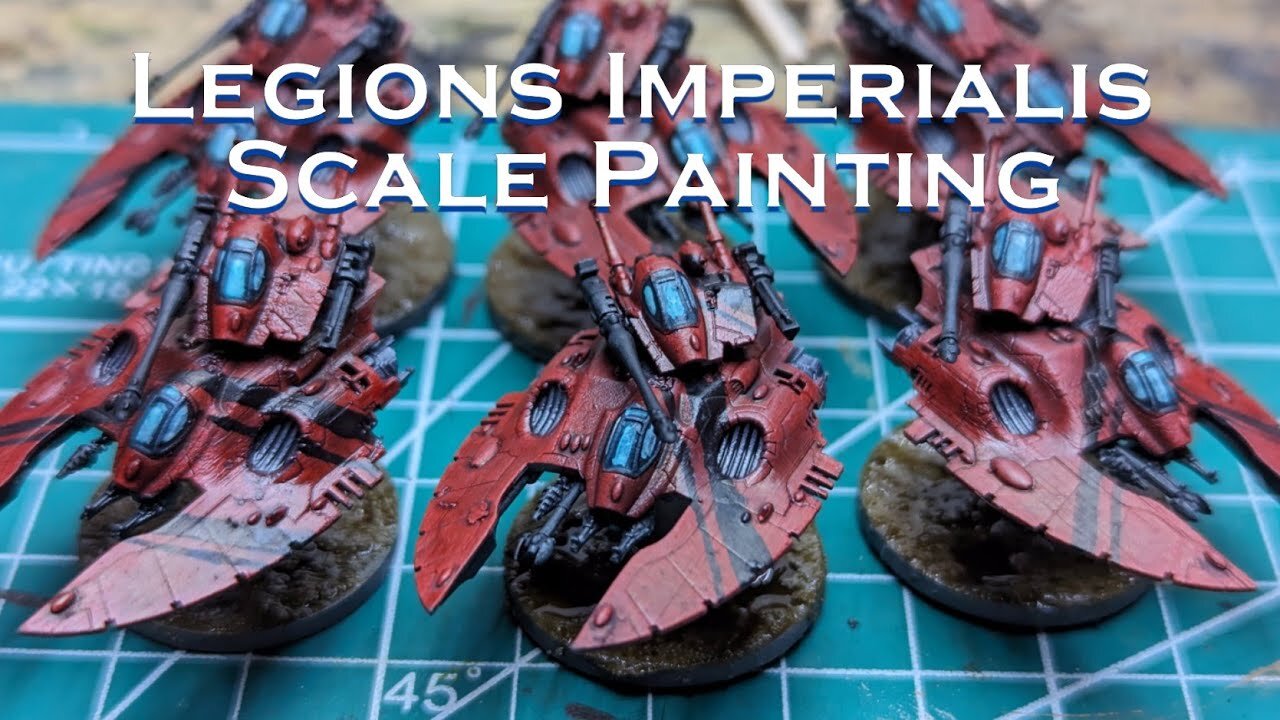 Speed painting at LEGIONS IMPERIALIS scale