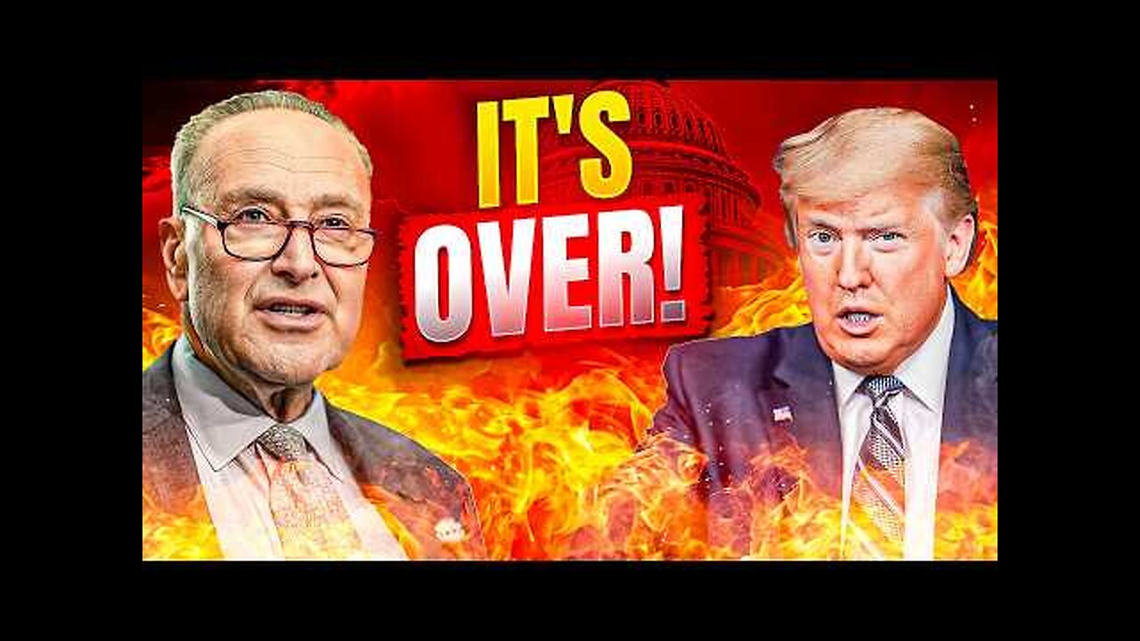 It's OVER For Chuck Schumer After This HUGE Announcement