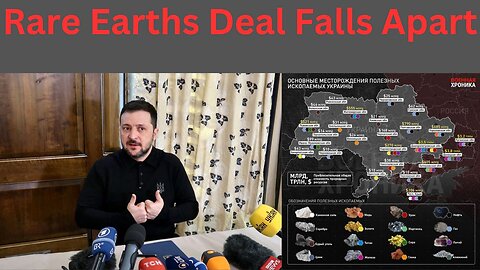 Zelensky Refuses To Sign Rare Earths Deal