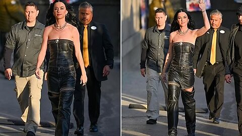 Katy Perry’s Daughter Loves Peacock!