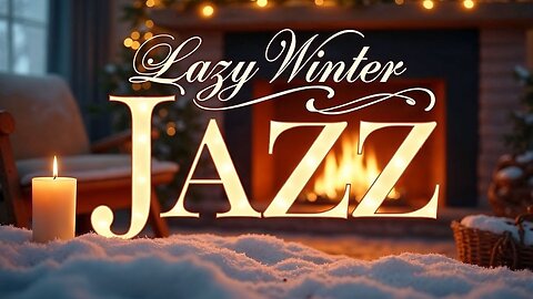 Lazy Winter Jazz | Soft Jazz & Snowy Vibes for a Cozy Mood