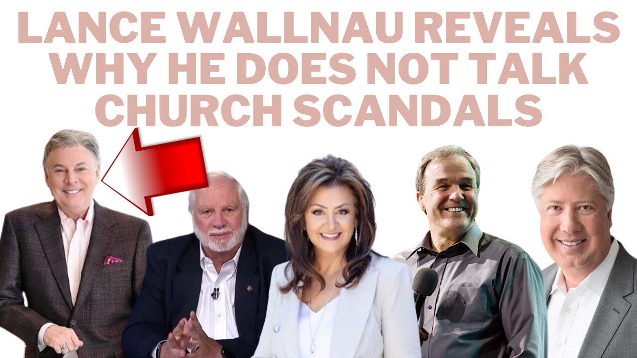 Lance Wallnau Today Reveals Why He is Not Speaking Up on Recent Church Scandals 2024