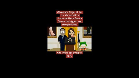 It all started with Barack Obama