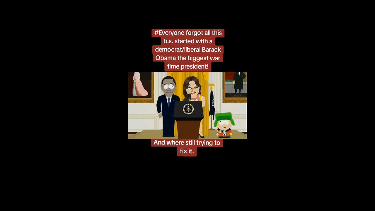It all started with Barack Obama