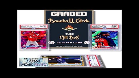 Three Graded Baseball Cards Mystery Box: MLB Edition │Three Premium PSA/BGS Graded Review