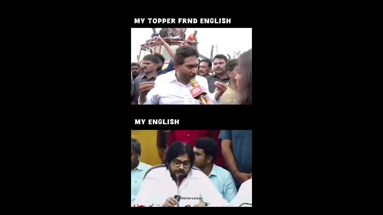 Ys jagan English Vs Pawan Kalyan English || Andhra pradesh Politics || India Political
