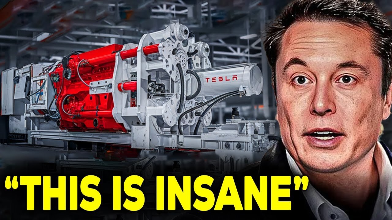 Elon Musk Just REVEALED The Ultimate Tesla Gigapress & Starts A Revolution!