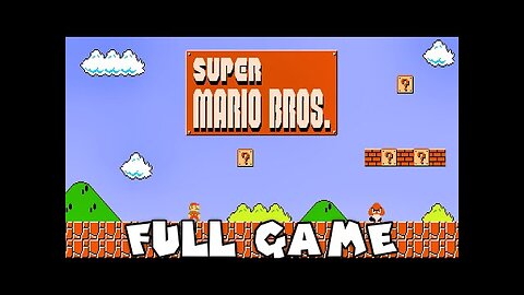 SUPER MARIO BROS. (1985) Gameplay Walkthrough FULL GAME (4K 60FPS) No Commentary