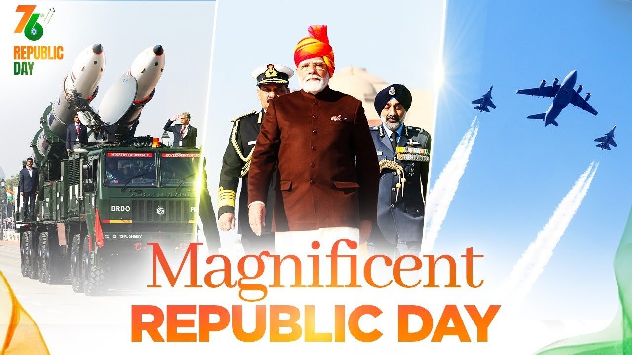 76 th Republic day of India - Must see Moments