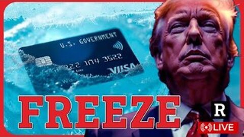 Trump about to announce largest spending FREEZE in American history, deep state in PANICKING