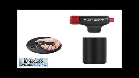 WEST BIKING Portable Mini Bike Pump Ultralight Air CO2 Inflator Cycling Pump Review