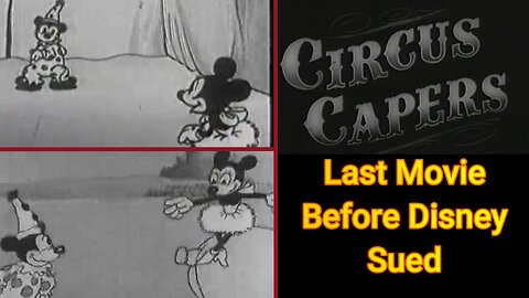 🐭Milton And Rita Mouse | Circus Capers (1930) Vintage Cartoon Film