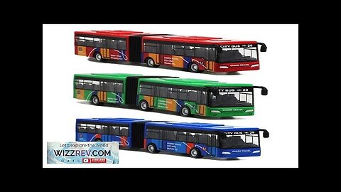 1:64 Alloy City Bus Model Vehicles City Express Bus Double Buses Diecast Review