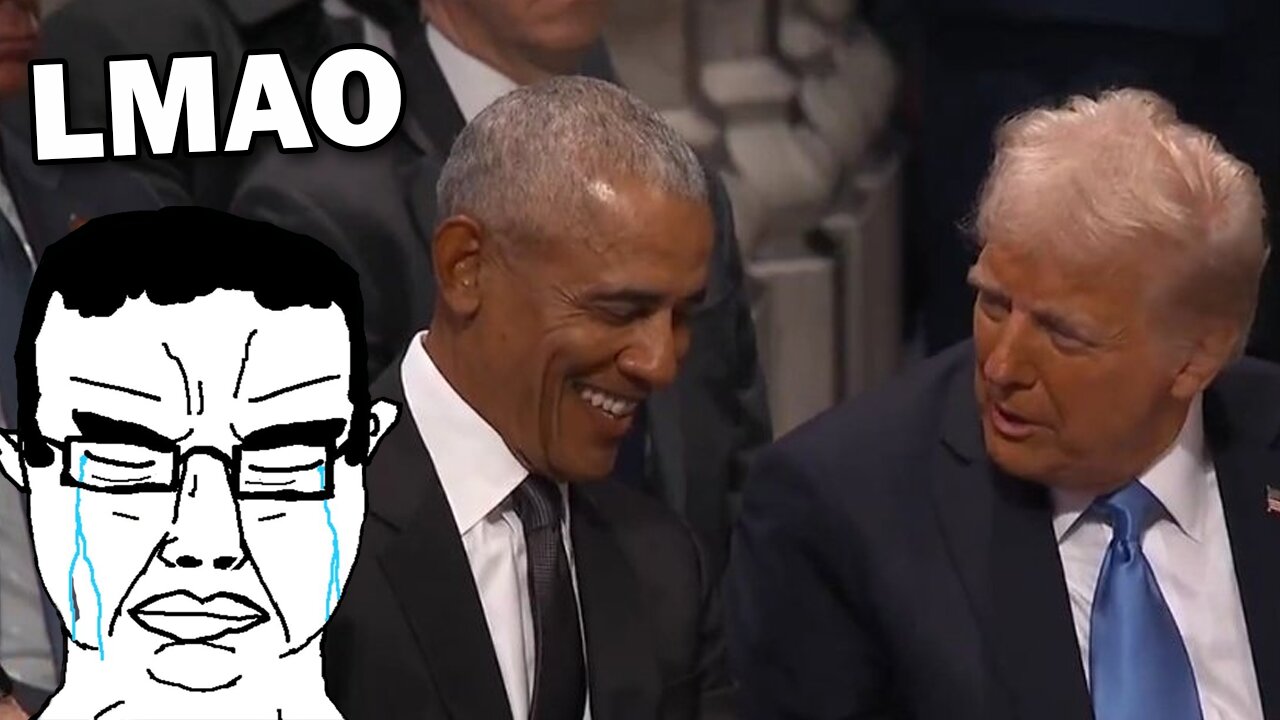 Don Lemon has an ABSOLUTE MELTDOWN after seeing Obama having a friendly exchange with Trump