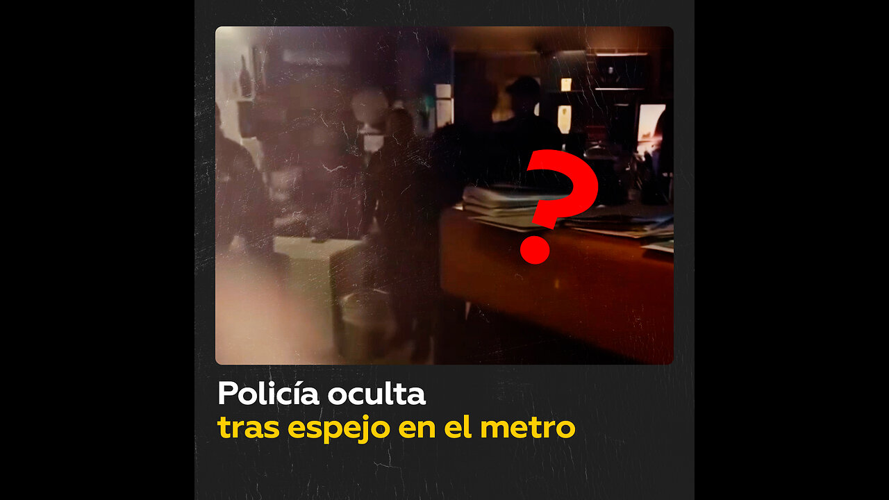 Oficina de policía secreta en el metro de Nueva York