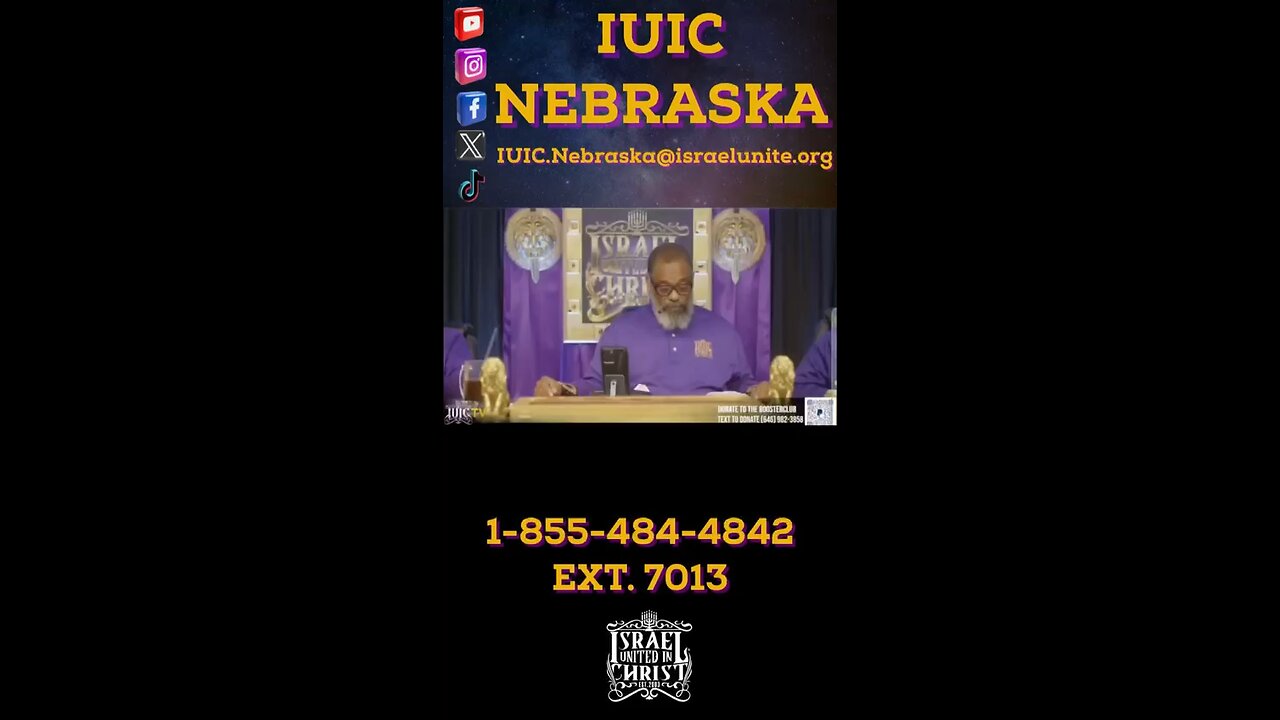#IUIC #israelunitedinchrist #nathanyel7 #IUICNE #nebraska #Slavery #Prophecy #BHM365 #Blackhistory