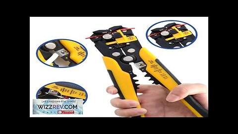 Crimper Cable Cutter Adjustable Automatic Wire Stripper Multifunctional Stripping Crimping Review