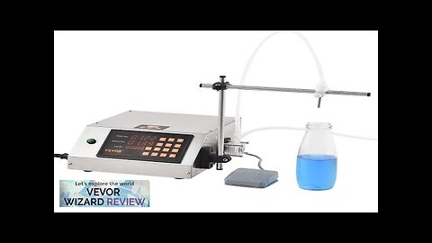 VEVOR Liquid Filling Machine 5-650ml Filling Capacity Automatic Bottle Filler Machine Review