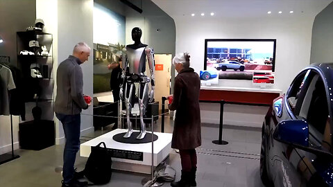 Eco-Terrorists Target Optimus Robot In UK Tesla Showroom, Call Elon Musk A 'Fascist'