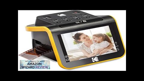 Kodak Digital Film Scanner Film and Slide Scanner with 5” LCD Screen Review