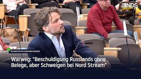 Warweg: "Beschuldigung Russlands ohne Belege, aber Schweigen bei Nord Stream"