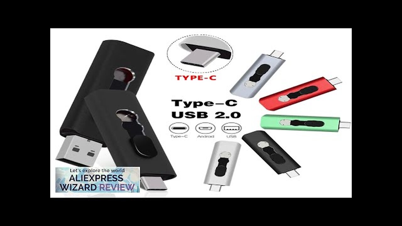 USB 2.0 Flash Drives 128GB type c USB Stick Memory Drive Photo Review