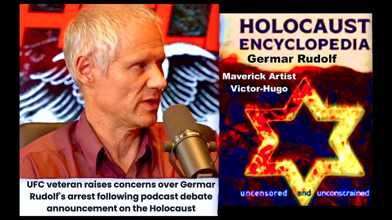 Germar Rudolf Holocaust Encyclopedia Author Arrested In NY USA After This Interview With Victor Hugo