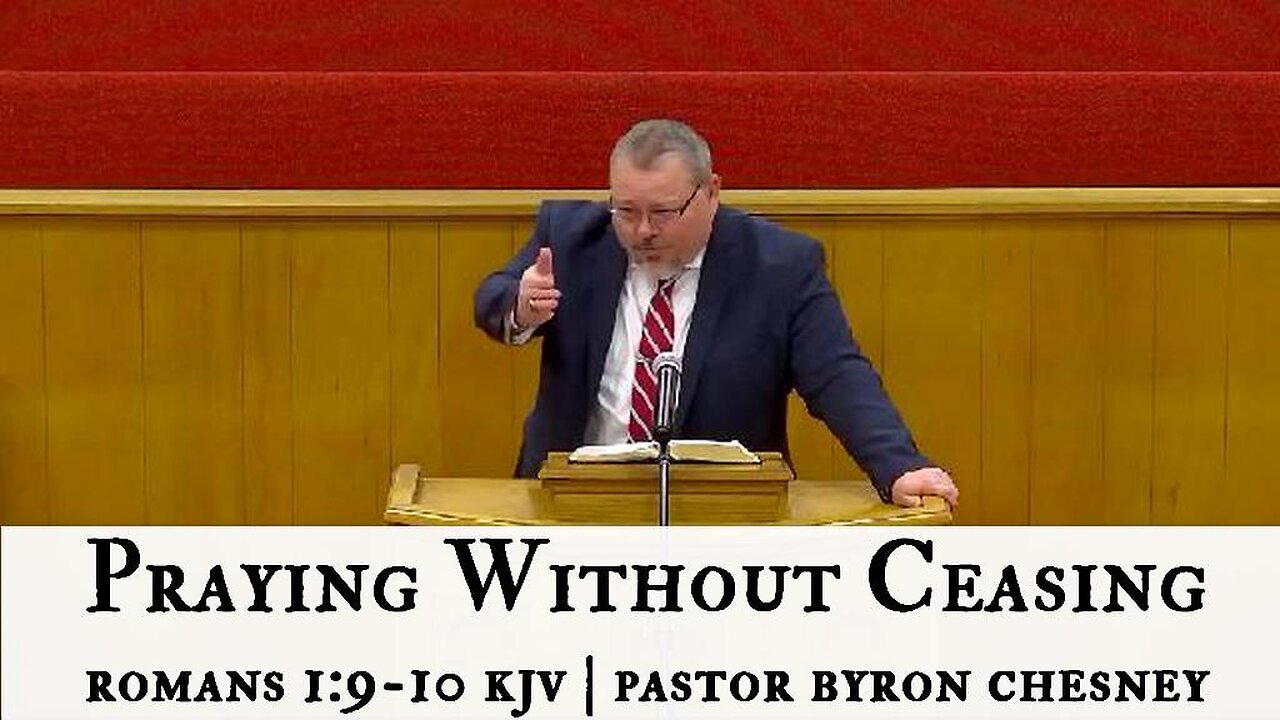 Praying Without Ceasing