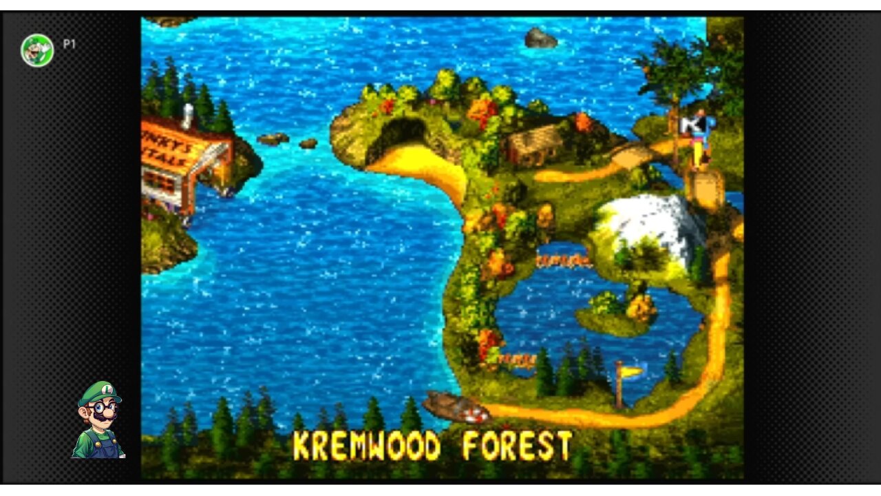 Donkey Kong Country 3 103% Playthrough (Kremwood Forest)