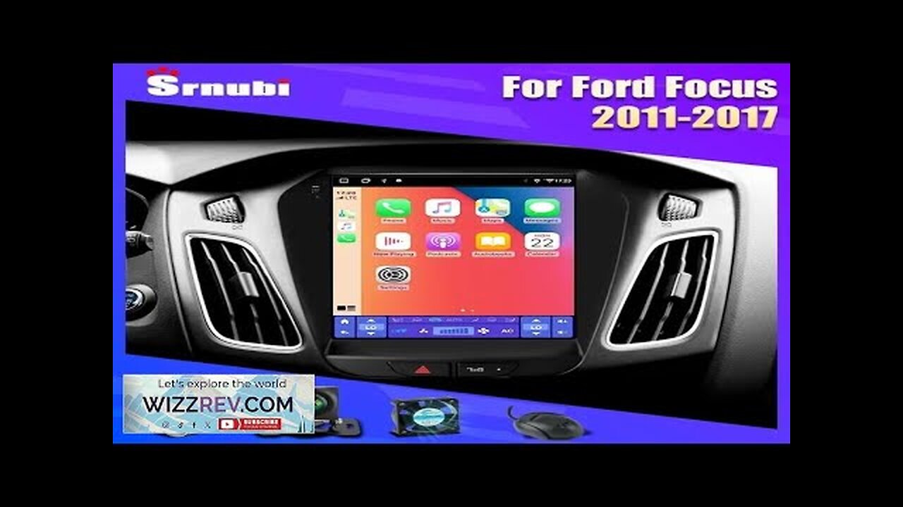 Android 12 Car Radio for Ford Focus Mk3 2011-2017 Multimedia Player 2Din Review