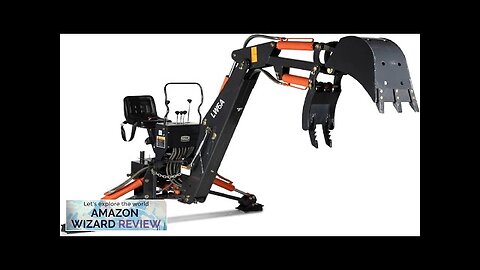 Titan Attachments 6 FT Backhoe with Thumb Excavator 3 Point Tractor Backhoe Review