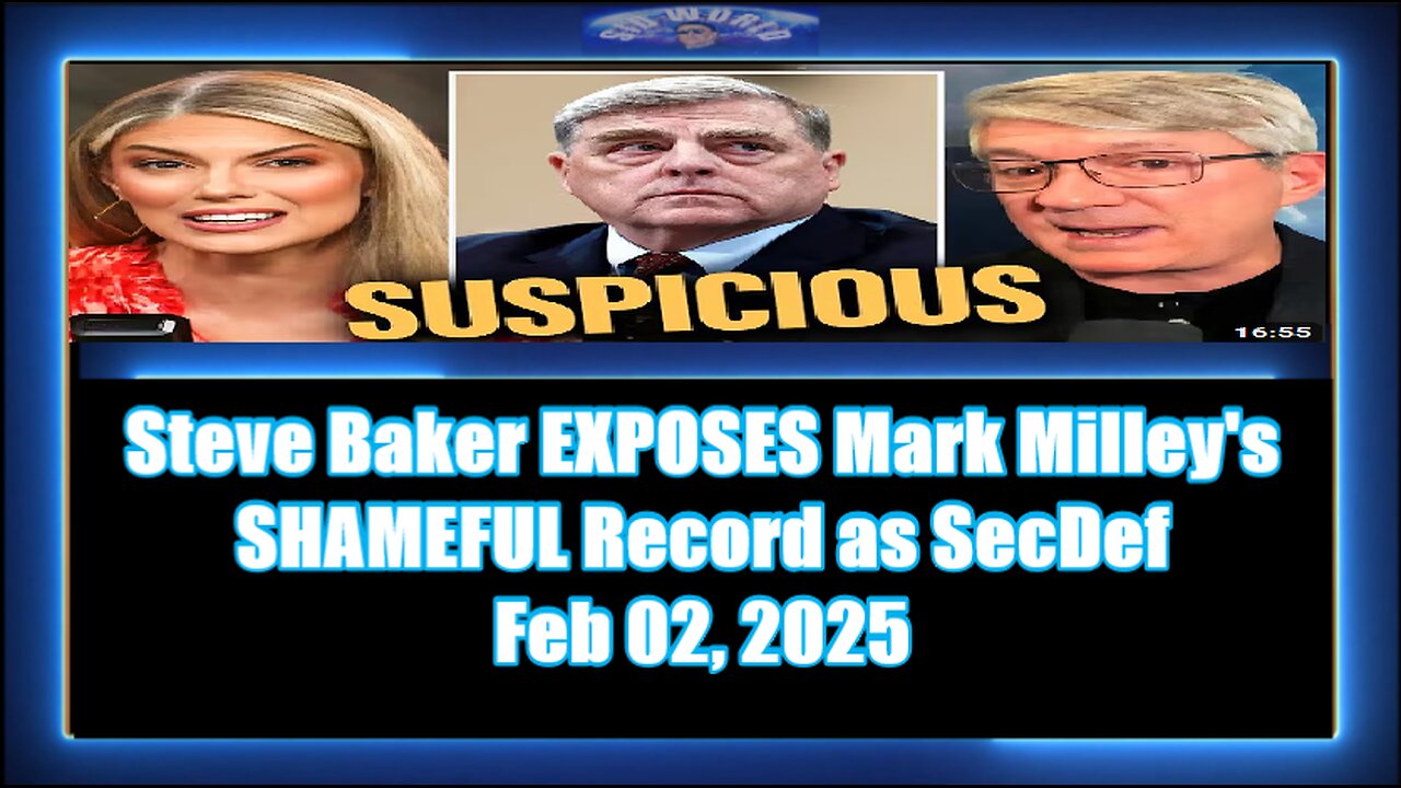 Steve Baker EXPOSES Mark Milley's SHAMEFUL Record as SecDef