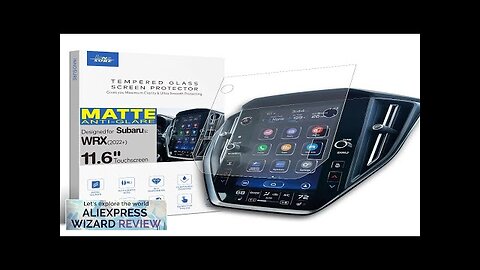 INNOSURE Tempered Glass Screen Protector Designed for Subaru WRX Crosstrek Starlink 11.6 Review