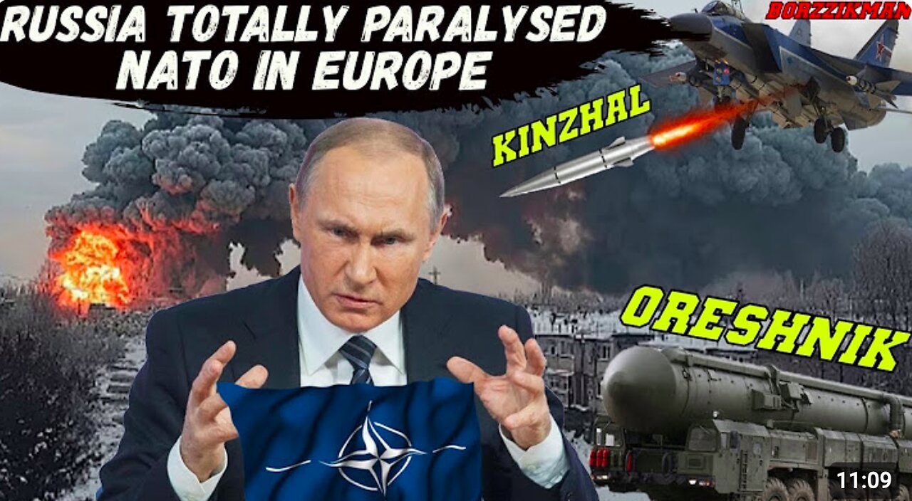 The World's Most Powerful IRBM ORESHNIK and KINZHAL Hypersonic Missiles Were Deployed In KALININGRAD