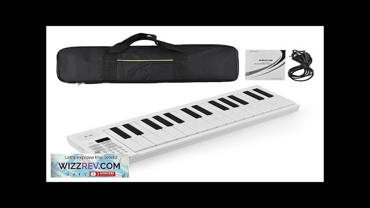 61-Key Foldable Electronic Piano Multifunctional Electronic Piano Keyboard with LED Display Review