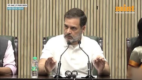 Rahul Gandhi Questions EC Over Alleged Election Fraud In Maharashtra _ Claims 'More Voters Than...'