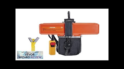 VEVOR 1100 lbs Electric Chain Hoist 15 FT Lifting Height 120V Electric Review