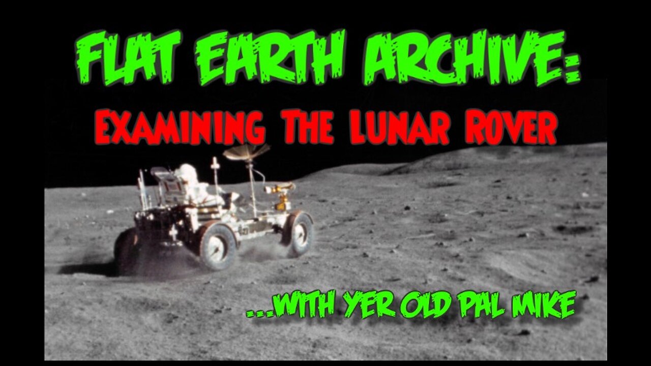 Examining The Lunar Rover With Yer Old Pal Mike