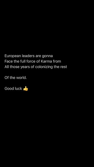 Karma is a crazy ass bitch