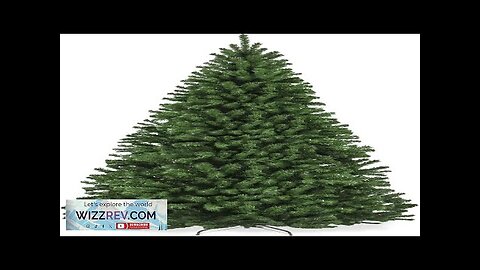 9ft Premium Spruce Artificial Holiday Christmas Tree for Home Office Party Decoration Review