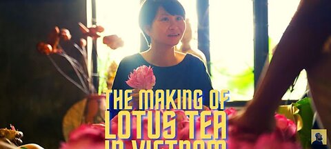 The Making of Lotus Tea - Hien Minh Tea House | Vietnam Vlog #10