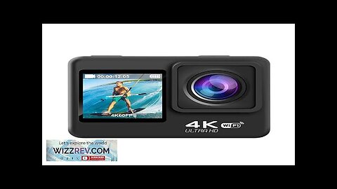 4K WiFi Action Camera Photography Sports Camera Waterproof HD Dual Screen Wifi Review