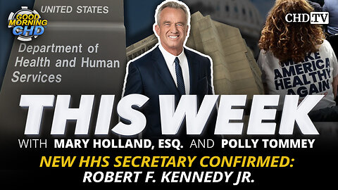 New HHS Secretary Confirmed: Robert F. Kennedy Jr.