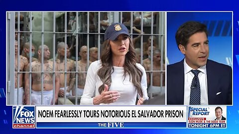‘PR GAME’: Watters praises Kristi Noem’s visit to El Salvador prison