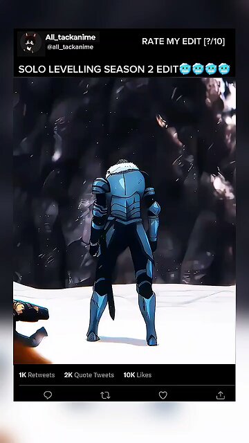 solo leveling edit season 2 BADDAS MOMENT 🥶🥶